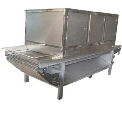 Macchina per sbucciare la cipolla all'aglio a catena