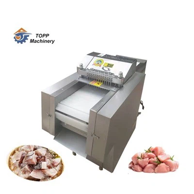Macchina per tagliare i cubetti di pesce e anatra di pollo