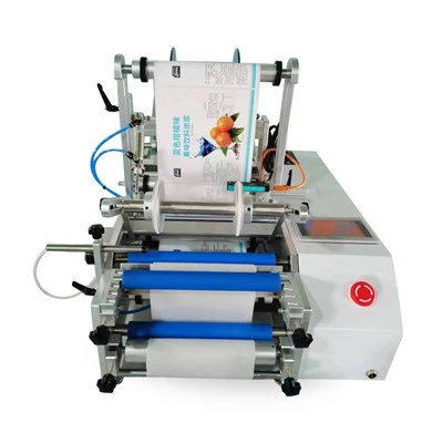 Etichettatrice per bottiglie rotonde