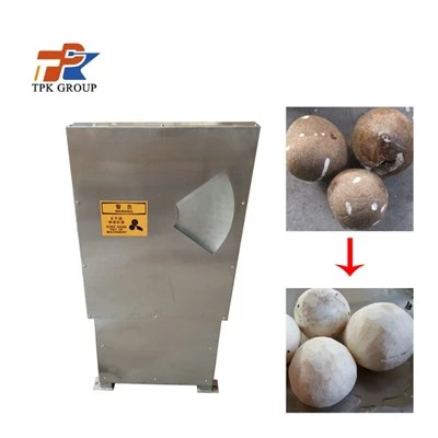 Macchina per peeling della superficie della carne di cocco